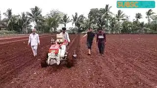 Vst Power Tiller Seed Drill  use