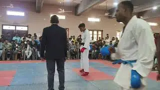 Black belt National level open karate tournament at hospet karnataka india @DESITVKANANDA 