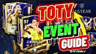 TOTY EVENT GUIDE...🔴🔴 NEW ICON JOURNEY.. 🤯 And Many More.... 🤩 #fcmobile  #eafcmobile #fc24