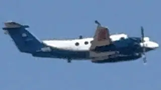 FAA (Flight Inspection Services) Beech King Air 300 Takeoff From Idaho Falls [N68]