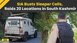 JK News: SIA Busts Sleeper Cells In South Kashmir Leaking Sensitive Information; 20 Locations Raided