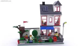 🔄 LEGO City 2010 House review! 8403 re upload