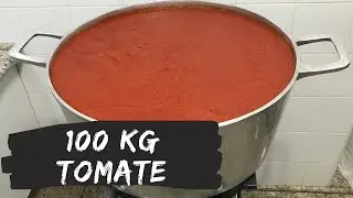 Meu Famoso Molho de Tomate | Fiz 100 Kg de Tomate | Vídeo Completo de Como Fazer | Delícias da Eleni