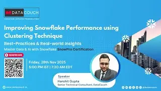 Improving Snowflake Performance using Clustering Technique.
