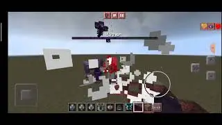 Raid Gang With Health Boost 255 And Regeneration VS Wither And Warden Battle - Minecraft