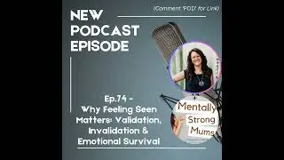 ✨Why Feeling Seen Matters: Validation, Invalidation & Emotional Survival