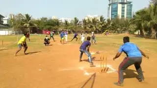 Bad boys  cricket tem work in field