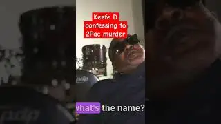 Keefe D confessing to 2Pac murder #keefed #2pac #tupac #2pacmurder #keefe d