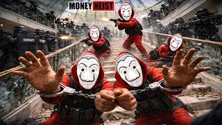 PARKOUR VS MONEY HEIST : Revenge Heist Inside Police Station Turns Wild | Epic POV