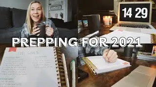 PREPPING FOR 2021 vlog ✨  buying a home, 2021 goals, vision board + planning for the new year!!
