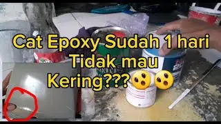 Penyebab Cat Epoxy Tidak mau kering#fypシ #rxking #catmotor