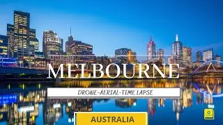 Melbourne, Australia &ndash;Drone, Aerial View and Time Lapse Video 4K