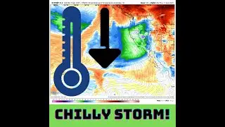 California chilly upper level low approaches!
