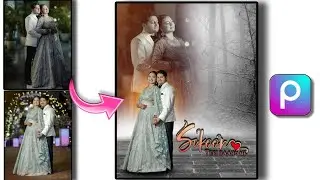 Pre Wedding Photo Editing Mobile 📱 / Wedding Photo Editing Picsart / Picsart Photo Editing video