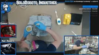 Matrix Molding my handmade Star-Lord helmet, Part 3: Fiberglass