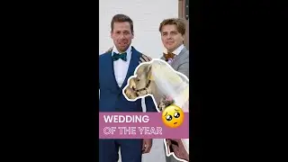 The wedding of the year💕 #shorts