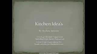 Kitchen Idea's, By Modern Interior, Modular kitchen & Total Interior Solution