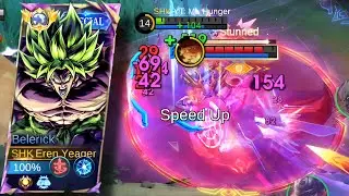 INSANE BELERICK GAMEPLAY VS THE STRONGEST META HERO! | MLBB