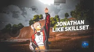 JONATHAN LIKE SKILLSET ❤️ | 5 FINGERS + GYROSCOPE 🔥 | IPHONE 11 BGMI MONTAGE ❤️| @JONATHANGAMINGYT