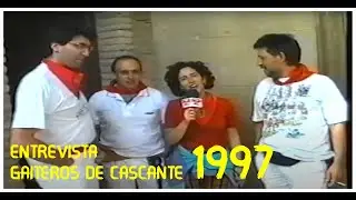 ENTREVISTA A LOS GAITEROS DE CASCANTE 1997
