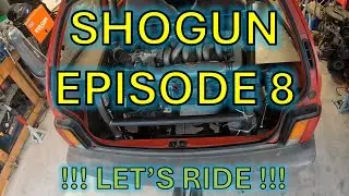 Ford Shogun Build  - Episode 8. First Test Drive!!!!