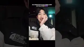 How RM Celebrated His Birthday 🎂💜 | BTS Namjoon #bts #namjoon #btsshorts