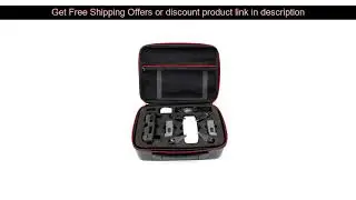 HOBBYINRC for DJI Spark Drone Bag PU Shell Waterproof Storage Bag Carry Case handbag Box for DJI Sp
