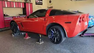 2011 Corvette Z06 first start with Corsa Xtreme catback.