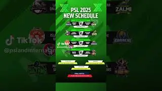 psl season 10 new schedule 2025