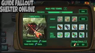 Unlock All Room Mass Pike Tunnel 100% - Fallout Shelter Online Mobile