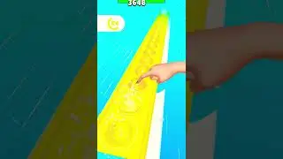 Subscribe & enjoy more higher level of Pop colour tapp runner game🎨🦞 #shorts #3dgaming​#gameplay​