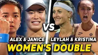 BUONG MUNDO GINULAT! ALEXANDRA EALA AT JANICE TJEN SANIB PWERSA VS FERNANDEZ AT MLADENOVIC | PREVIEW