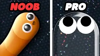 SLITHER.IO - NOOB VS PRO
