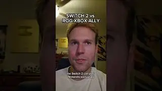 SWITCH 2 vs ROG XBOX ALLY #shorts