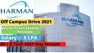 Harman Recruitment 2022 | 2021 | 2020 | 2019 | 2018 Eligible! | Harman hiring 2021 freshers | Harman
