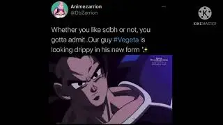 vegeta's new transformation/vegeta super saiyan blue evil/dragon ball super heroes