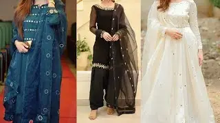 Trendy Mirror work 2020 | hand embroidery dress suit design ideas |