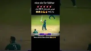 Fakhar Zaman 99 meter Six #cricket