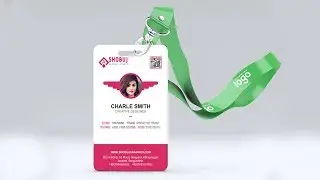 Company ID Card Design Tutorial - Photoshop CC 2019