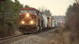 Mech Bell Crossings! CP 236 - 8823S & CP 731 - 9821W - November 14, 2025