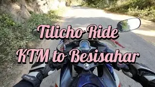 Ep 1: Kathmandu to Besisahar Ride (Day 1) on a Honda CBR250R Small Sport Bike