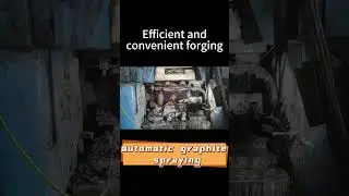 Automatic Forging Line With Automatic Graphite Spray Machine | Forging Automation Line