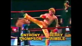 Jerry Trimble Vs  Anthony Thompson II 1983- Kickboxing