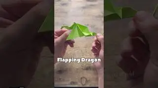 EPIC ORIGAMI FLAPPING DRAGON TUTORIAL | HOW TO MAKE ORIGAMI DRAGON WITH FLAPPING WINGS STEP BY STEP