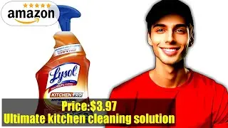 Buy  | Lysol Pro Kitchen Spray Cleaner and Degreaser, Antibacterial All Purpose Cleaning Spray for