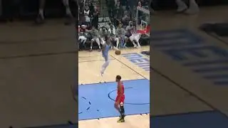 Ja Morant Training Between The Legs Dunk! 🔥