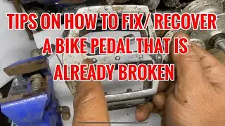 HOW TO FIX BROKEN BIKE PEDAL