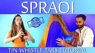 Spraoi - TIN WHISTLE TABS TUTORIAL (Original Composition by @Lukewebbharpist)