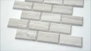 White Oak 2x4 Honed & Beveled Subway Tile - 101415419