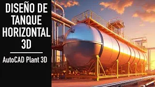 Aprende A Diseñar Tanque Horizontal En AutoCAD Plant 3D